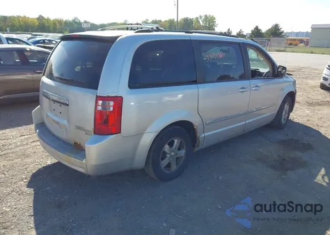 2009 Dodge Grand Caravan Sxt из США, поврежденный, VIN 2D8HN54109R655574